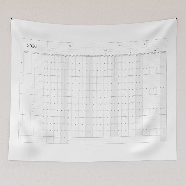 Item preview, 2026 Linear Cycle Planning Calendar designed and sold by Hutchit.
