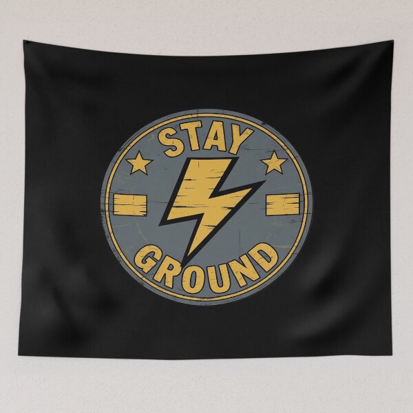 Item preview, Stay Grounded - Electrician Wiring Electrical Work Wireman designed and sold by andreaswest.