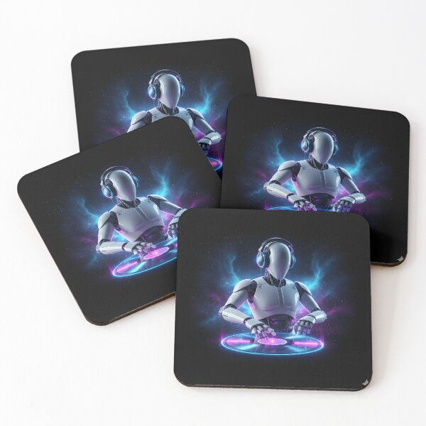 Item preview, Galactic DJ Robot - Space Beats Edition designed and sold by etuvibes.