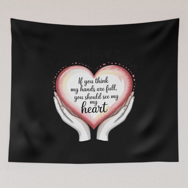 Item preview, Early Head Start Teacher Heart School Team Gift designed and sold by andreaswest.