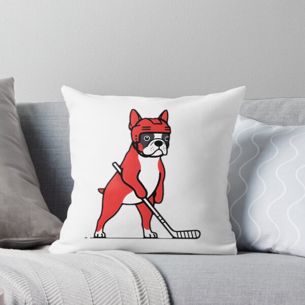 Artikelvorschau, Boston Terrier Hockey-Fan-Maskottchen entworfen und verkauft von SunkenCost.