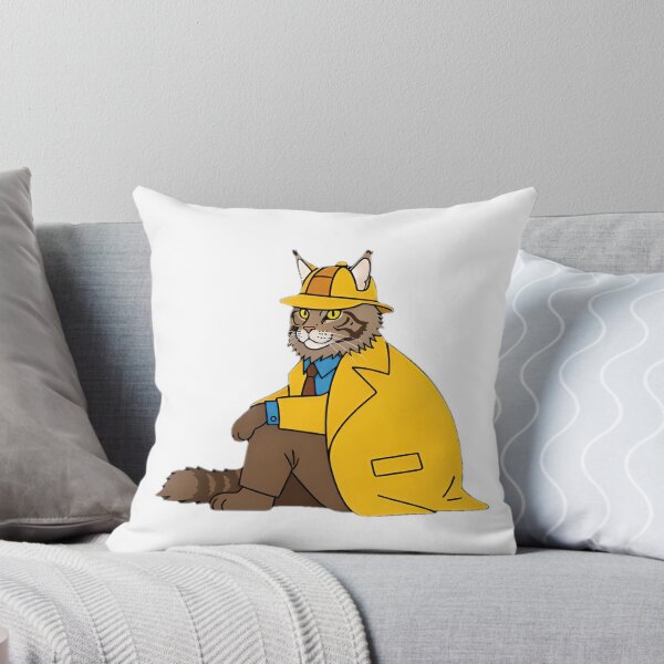 Item preview, Sherlock Cat Vector Art Maine Coon designed and sold by SunkenCost.