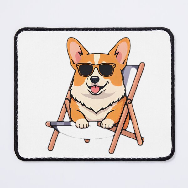Item preview, Lifeguard Corgi Beach Buddy Sunglasses designed and sold by SunkenCost.