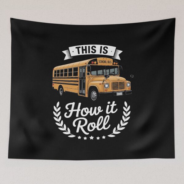 Item preview, This Is How I Roll Bus Driver designed and sold by andreaswest.