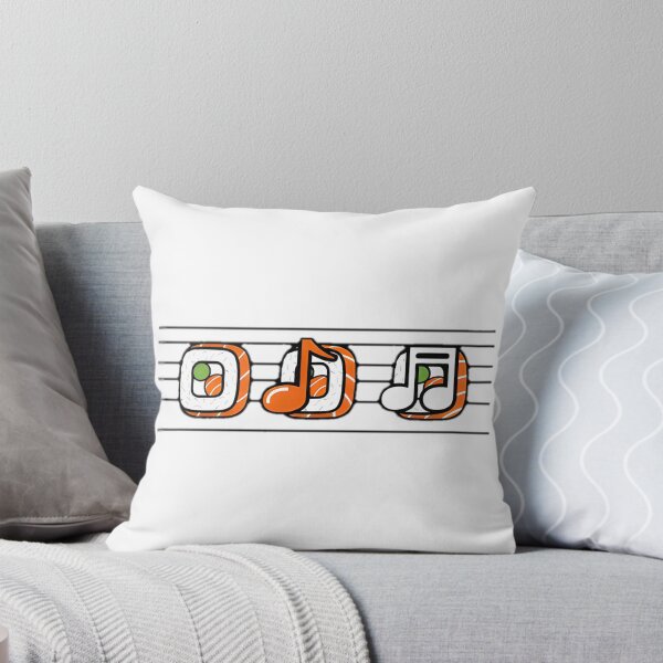 Item preview, Sushi Notes on Musical Staff Design designed and sold by SunkenCost.