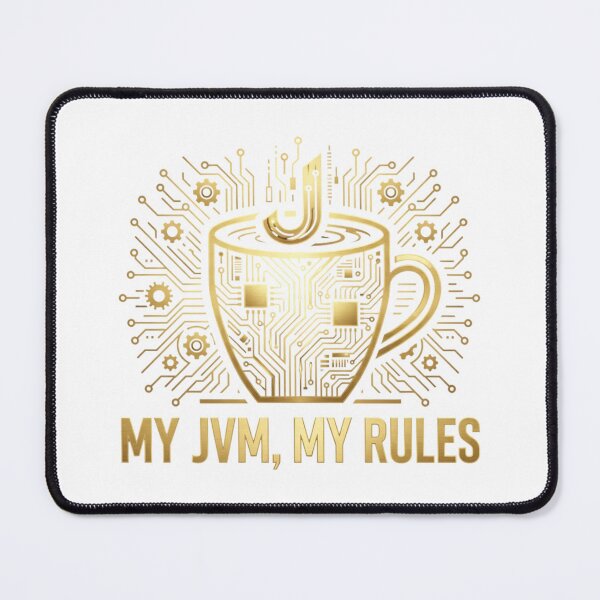 Item preview, My JVM My Rules Funny Coffee Coding Graphic for Programmer designed and sold by chattsuede.