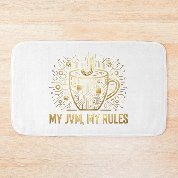 Item preview, My JVM My Rules Funny Coffee Coding Graphic for Programmer designed and sold by chattsuede.
