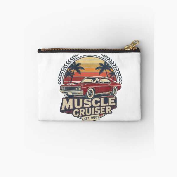 Item preview, Vintage Muscle Cruiser Classic American Muscle Car Sunset Design designed and sold by Auto   apparel.