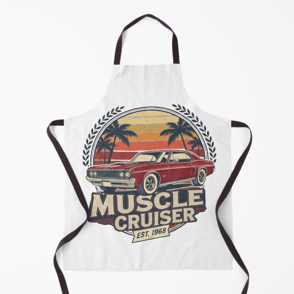 Item preview, Vintage Muscle Cruiser Classic American Muscle Car Sunset Design designed and sold by Auto apparel.