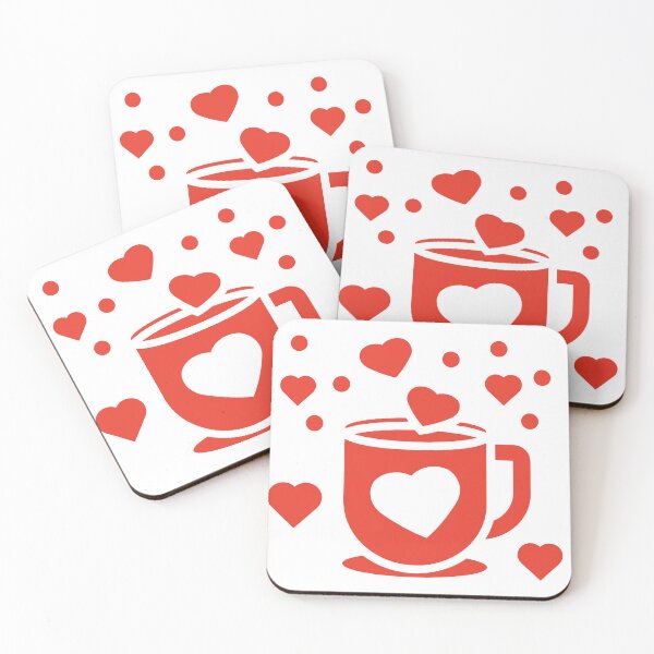 Item preview, Copy of red Coffee Cup – Cute Heart Design designed and sold by Daily Mood Studio.