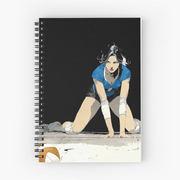 Item preview, Volleyball Player Kneeling Action Sketch designed and sold by Banal25.