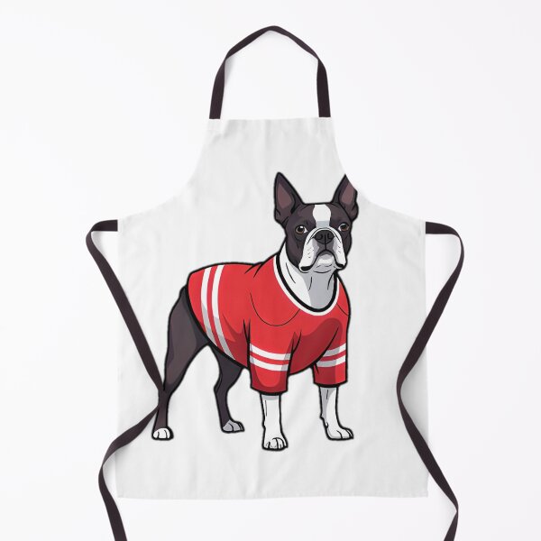 Item preview, Boston Terrier Hockey Mascot designed and sold by SunkenCost.