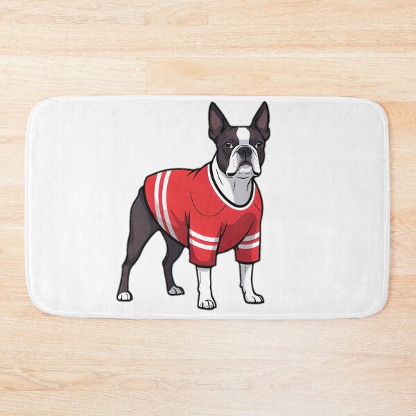 Item preview, Boston Terrier Hockey Mascot designed and sold by SunkenCost.