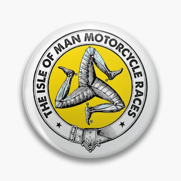 Item preview, Isle of Man TT Races Vintage Emblem designed and sold by CharlieDesings.