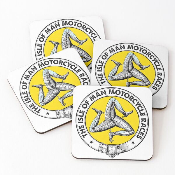Item preview, Isle of Man TT Races Vintage Emblem designed and sold by CharlieDesings.