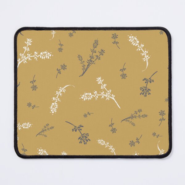 Item preview, MUSTARD BOHO FLORAL PATTERN designed and sold by sheseddit.