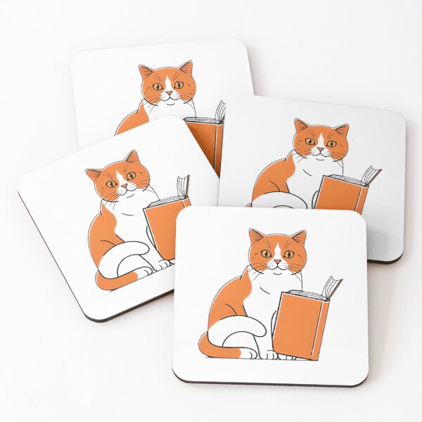 Item preview, British Shorthair Cat Reads Shakespeare designed and sold by SunkenCost.