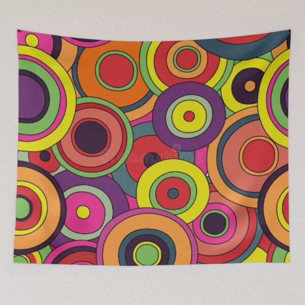 Item preview, COLORFUL CIRCLES PATTERN  designed and sold by Matoo5062.
