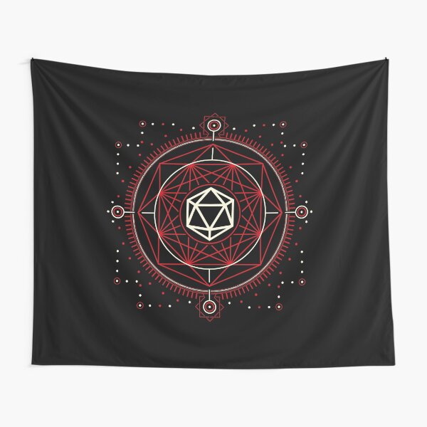 Item preview, Polyhedral D20 Dice Tabletop RPG Gaming designed and sold by pixeptional.