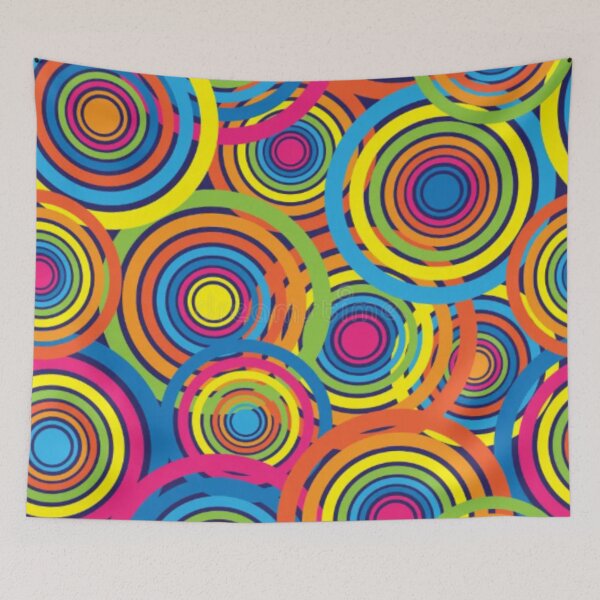 Item preview, COLORFUL CIRCLES PATTERN  designed and sold by Matoo5062.