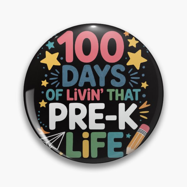 Item preview, Living 100 Days Of School Pre-k Life Teachers designed and sold by margaridroso.