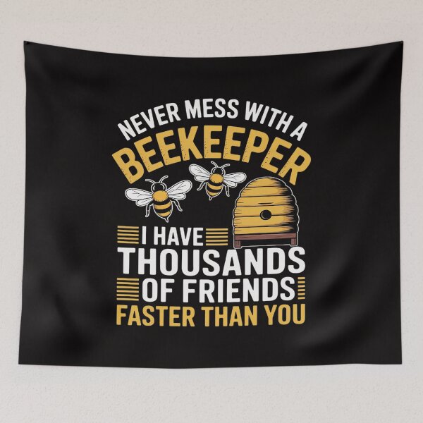 Item preview, Never Mess With A Beekeeper designed and sold by margaridroso.