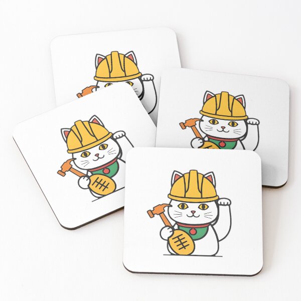 Item preview, Lucky Cat Construction designed and sold by SunkenCost.