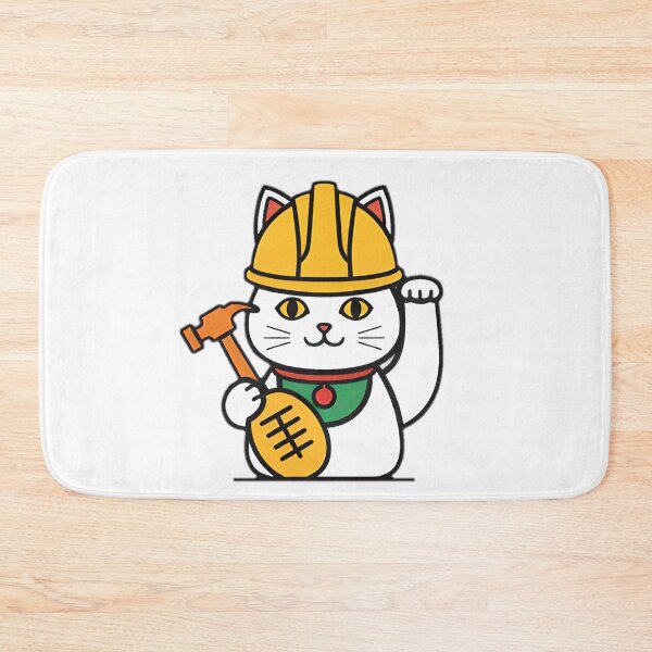 Item preview, Lucky Cat Construction designed and sold by SunkenCost.