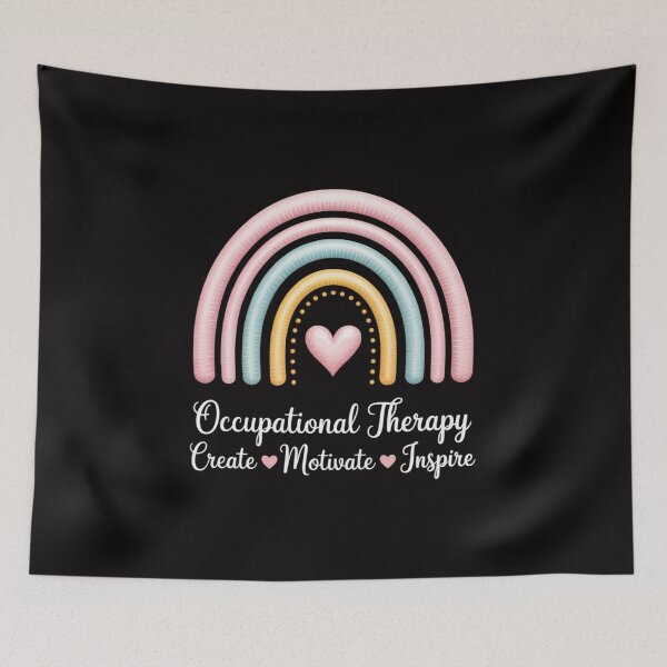 Item preview, Occupational Therapy Pediatric OT Therapist Rainbow Cute OTA designed and sold by margaridroso.