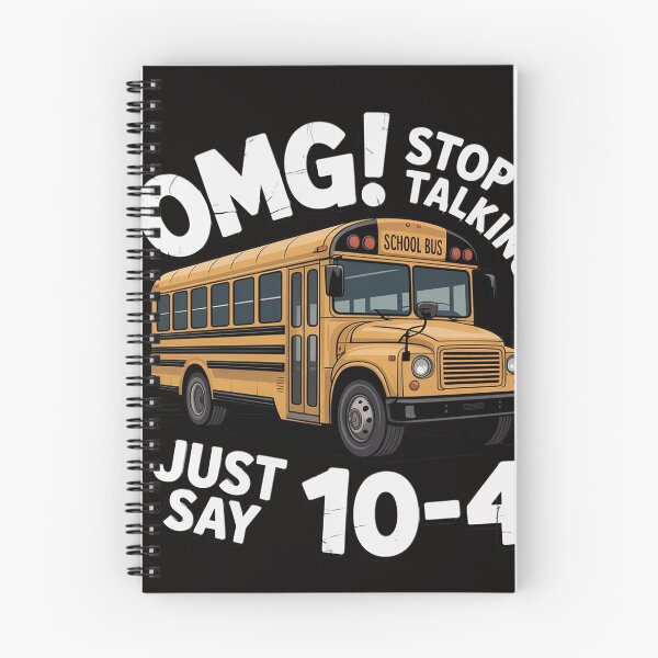 Item preview, Stop Talking to the Bus-Driver School Bus designed and sold by margaridroso.