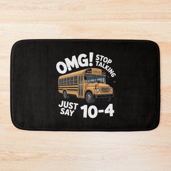 Item preview, Stop Talking to the Bus-Driver School Bus designed and sold by margaridroso.