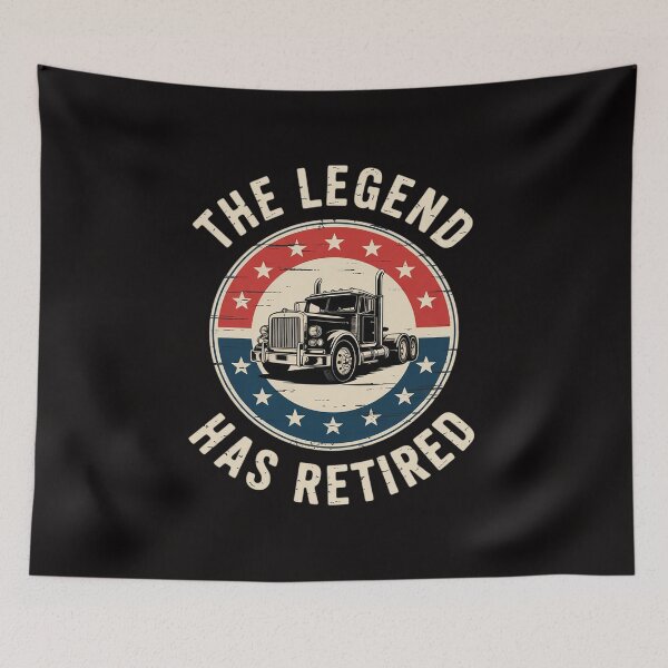 Item preview, Retirement For Truckers  Truck Driver Retirement designed and sold by margaridroso.