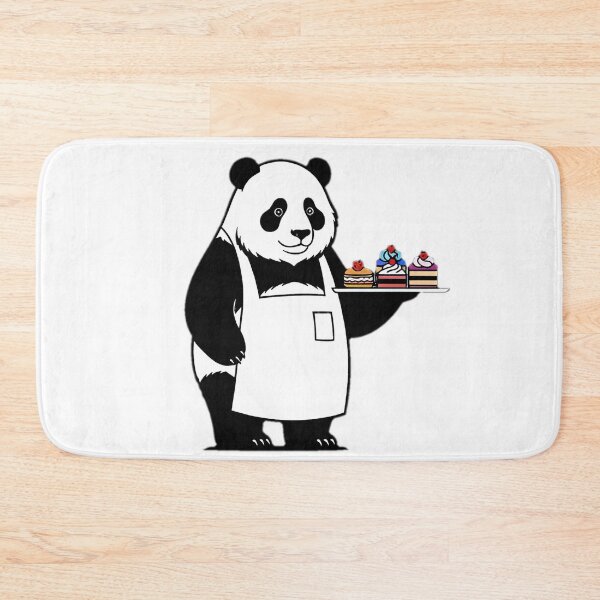 Item preview, Panda Bear French Pastry Chef designed and sold by SunkenCost.