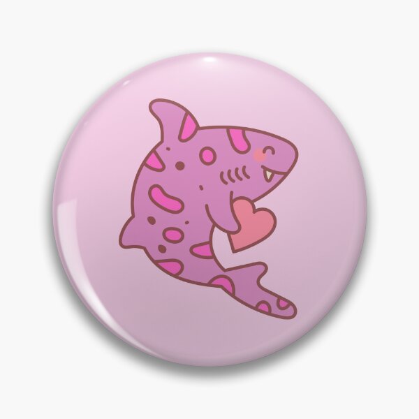 Item preview, Valentine's Day Pink Leopard Shark designed and sold by AceTayYay.