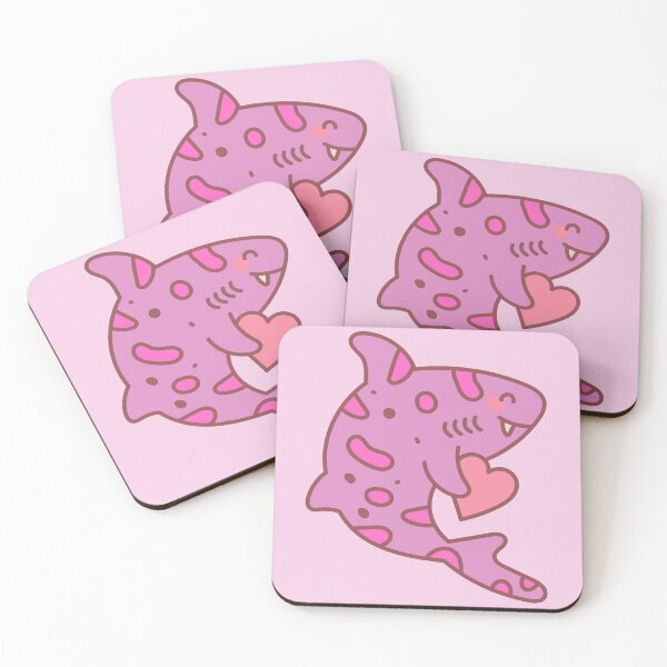 Item preview, Valentine's Day Pink Leopard Shark designed and sold by AceTayYay.