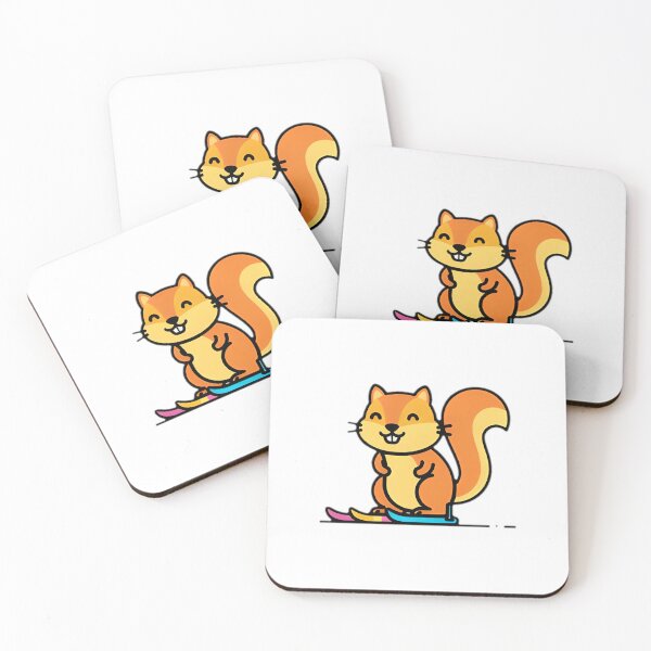 Item preview, Squirrels on Water Skis Fun designed and sold by SunkenCost.