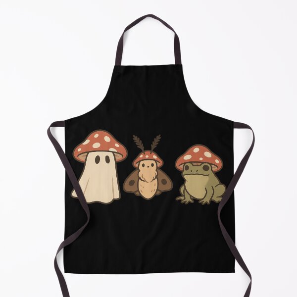 Item preview, Mushroom Friends Trio – Cute Spooky Forest Aesthetic designed and sold by Mouraludia.