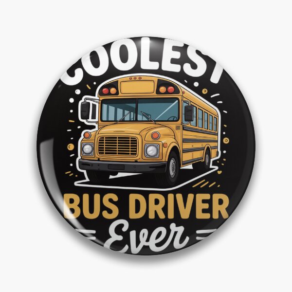 Item preview, Coolest Bus Driver Ever School Bus Driver Gift designed and sold by margaridroso.