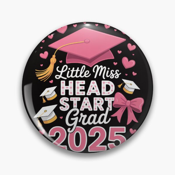 Item preview, Girls Little Miss Head start Grad 2025 Coquette Graduation designed and sold by margaridroso.