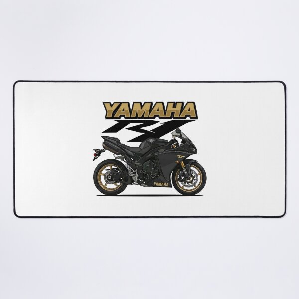 Item preview, Yamaha R1 2009 Black & Gold – Premium Racing Vector Illustration designed and sold by enzoade.