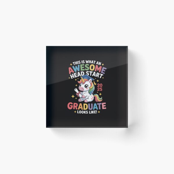 Item preview, Awesome Head start 2025 Graduate Like Unicorn Graduation designed and sold by margaridroso.