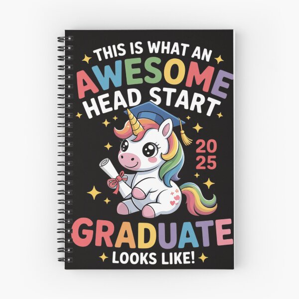 Item preview, Awesome Head start 2025 Graduate Like Unicorn Graduation designed and sold by margaridroso.