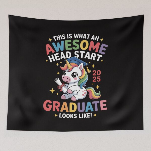 Item preview, Awesome Head start 2025 Graduate Like Unicorn Graduation designed and sold by margaridroso.