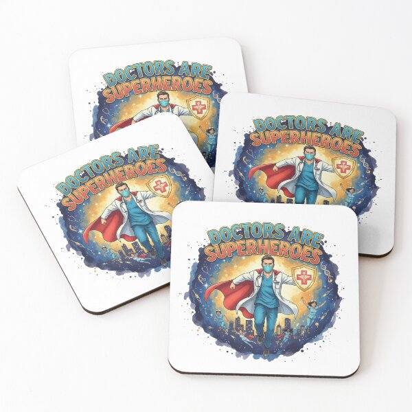 Item preview, Real Life Heroes: Medical Doctor Superhero Emblem designed and sold by MarElfArtelier.