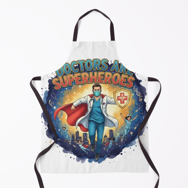 Item preview, Real Life Heroes: Medical Doctor Superhero Emblem designed and sold by MarElfArtelier.