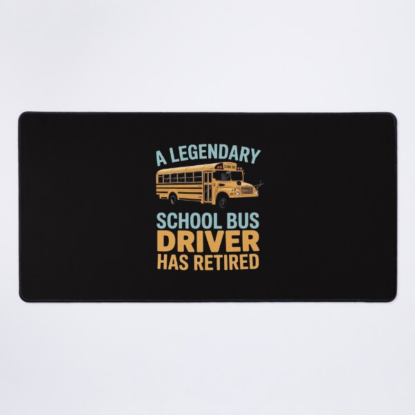 Item preview, Retired School Bus Driver - School Bus Retirement designed and sold by Minoloinan.