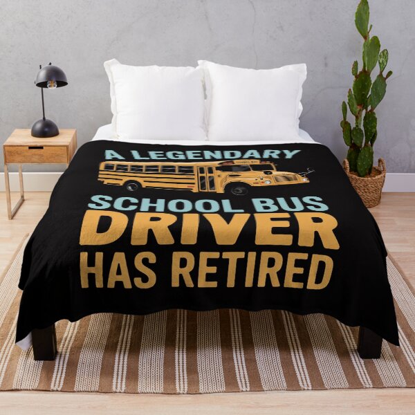 Item preview, Retired School Bus Driver - School Bus Retirement designed and sold by Minoloinan.
