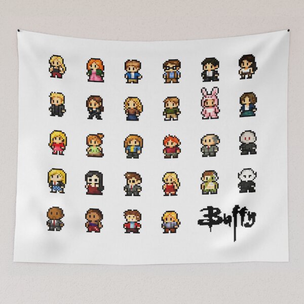 Item preview, Buffy 8 bits cast designed and sold by Iko.