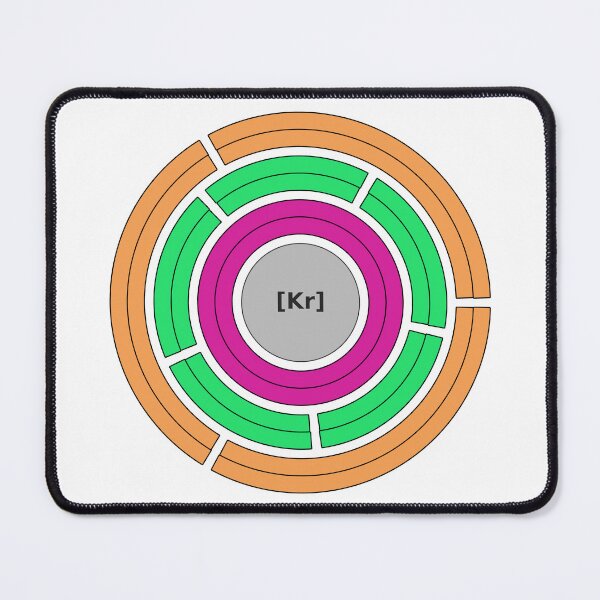 Item preview, Diagram of the Electron Shells for Xenon (Element 54) designed and sold by Zanthius.