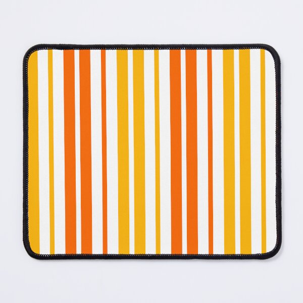 Item preview, Orange Yellow Stripes On White Pattern Design designed and sold by PatternTitan.